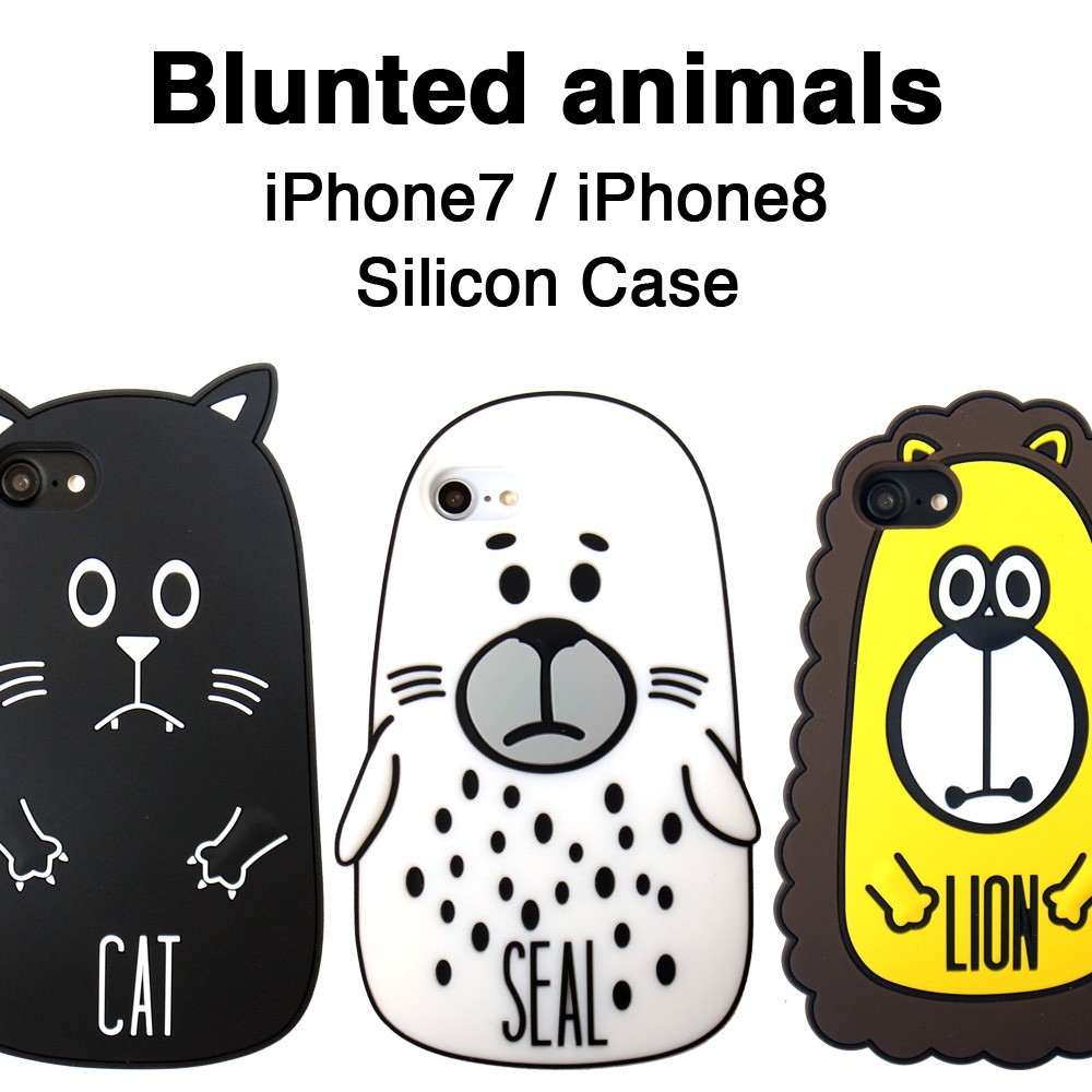 Sale まんまる アニマル Iphonese2 Iphone7 Iphone8 ケース アイフォンケース アザラシ ライオン ブタ ネコ 猫 Animal I7 01 Lupo 通販 Yahoo ショッピング