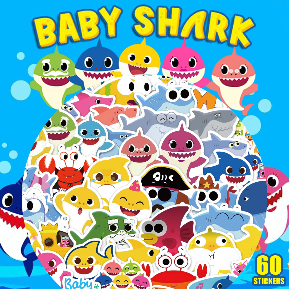 韓国 キャラクター ステッカー 50枚セット 全13種類 防水 シール