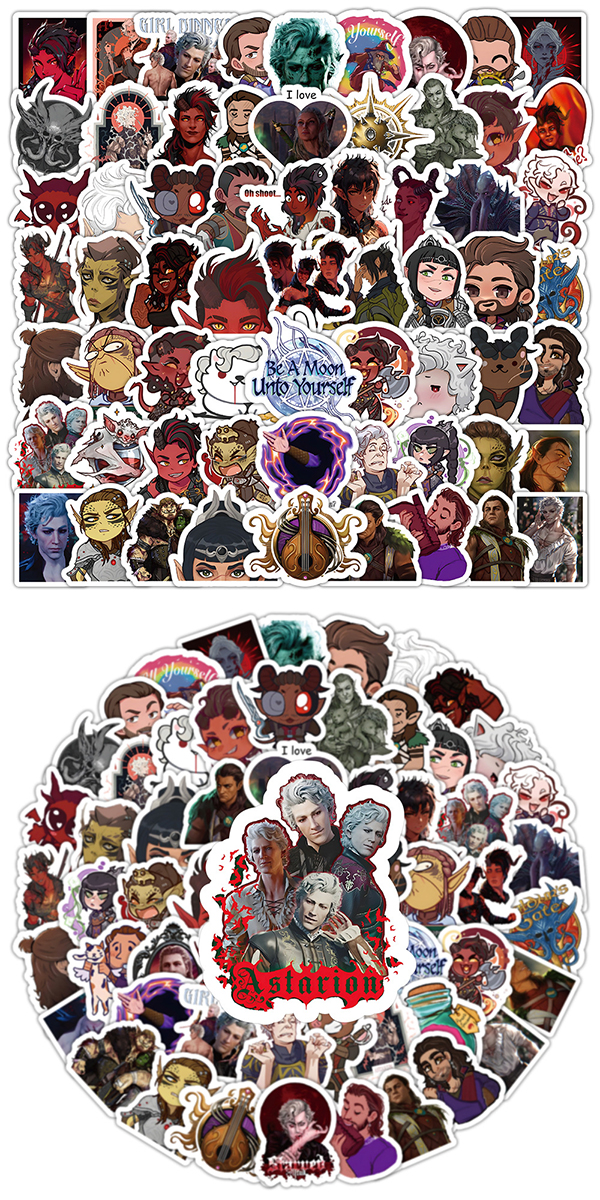  バルダーズゲート ステッカー3