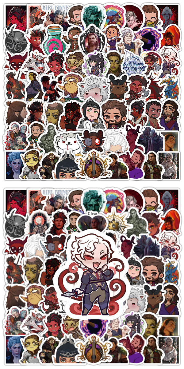  バルダーズゲート ステッカー5