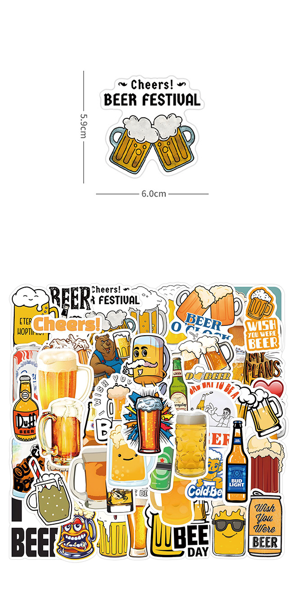 ビール ステッカー4