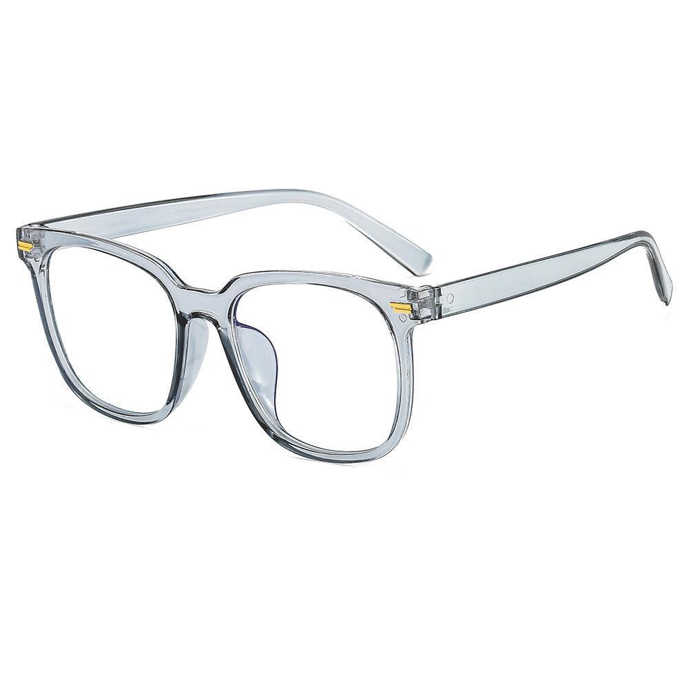 ビッグフレーム 伊達メガネ 全5色 ブルーライトカット UVカット 透明 クリア フレーム だてめがね PCメガネ 大きめ おしゃれ めがね 眼鏡 サングラス｜lupo｜03