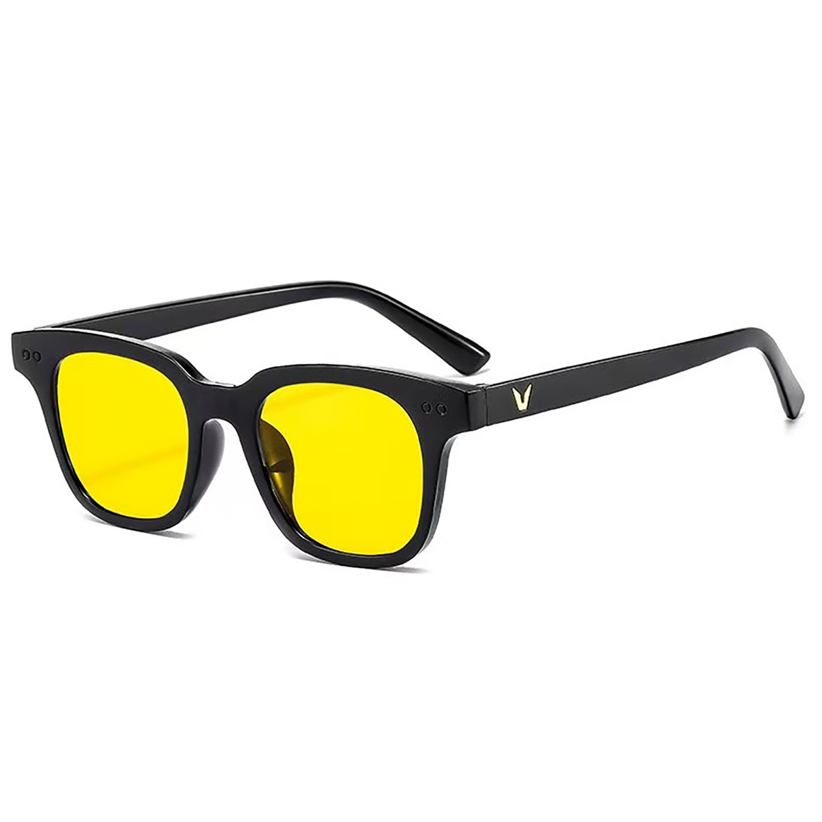 オールドスクール バイカー サングラス 全6色 カラーレンズ 大きめ