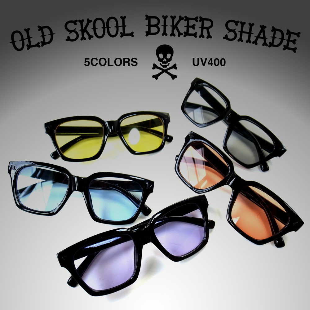 オールドスクール バイカー サングラス 全5色 大きめ 眼鏡 カラーレンズ アクセサリー 小物 :biker-shade-01:LUPO - 通販 -  Yahoo!ショッピング