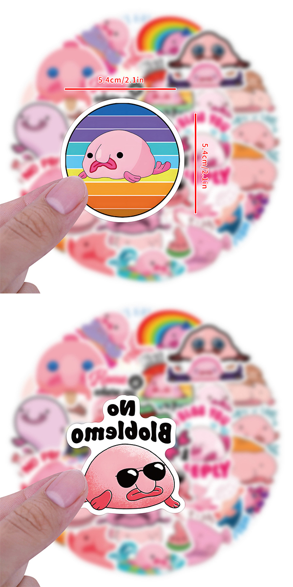  ブロブフィッシュ ステッカー4