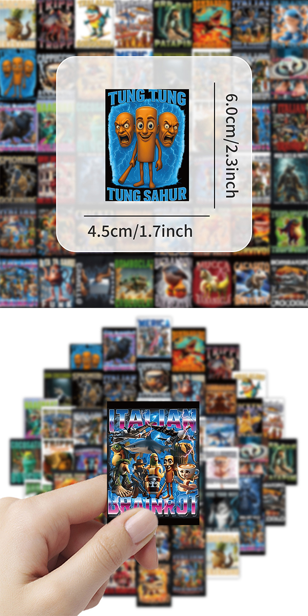 ブレインロット2 ステッカー3