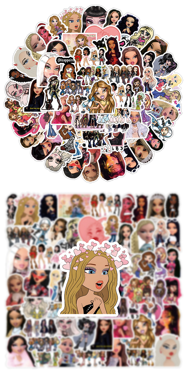 ブラッツ ステッカー3