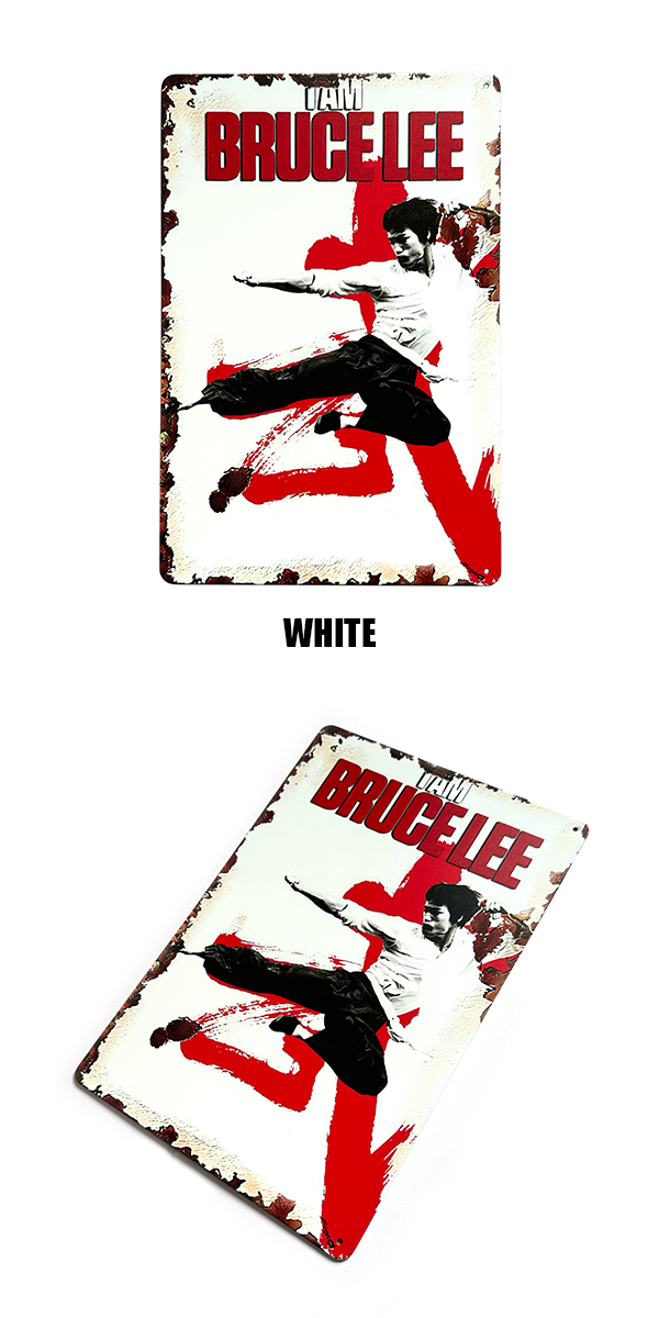 ブルース・リー Bruce Lee ブリキ看板 20cm×30cm 李小龍 燃えよ