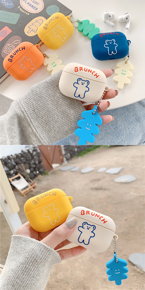 ブランチブラザー AirPods Pro ケース チャーム付き BRUNCH BROTHER