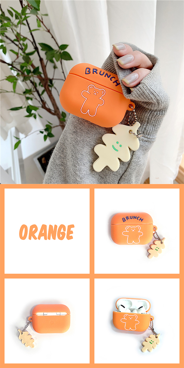 ブランチブラザー AirPods Pro ケース チャーム付き BRUNCH BROTHER