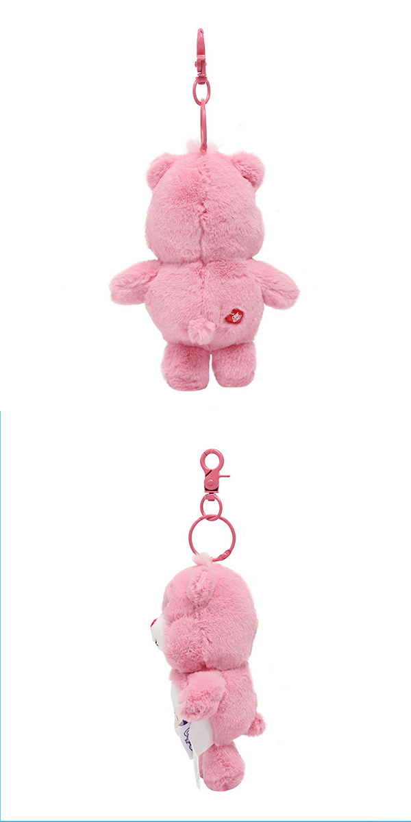 ケアベア ぬいぐるみ キーホルダー 全6色 Care Bears 鳴き笛付き 押し