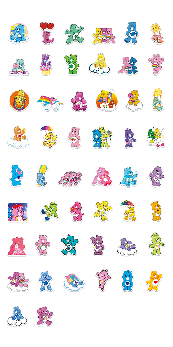  ケアベア ステッカー2