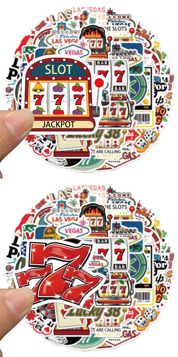 カジノ ステッカー3