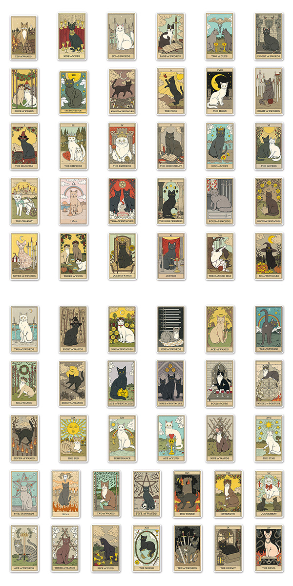  猫タロット2