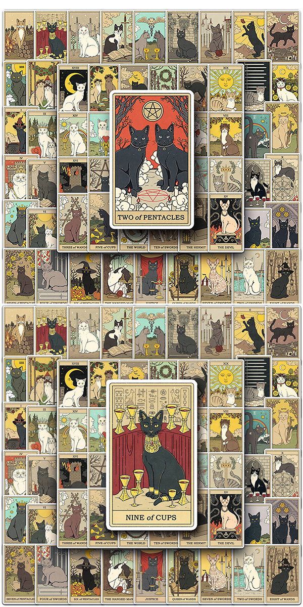  猫タロット5