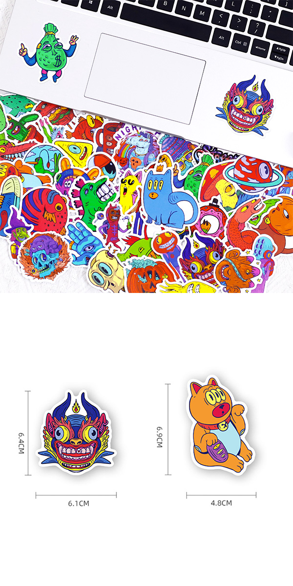  モンスター ステッカー3