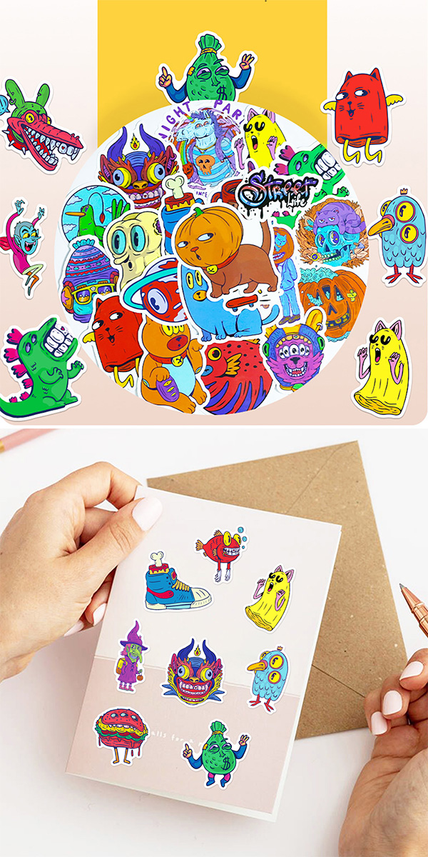  モンスター ステッカー4