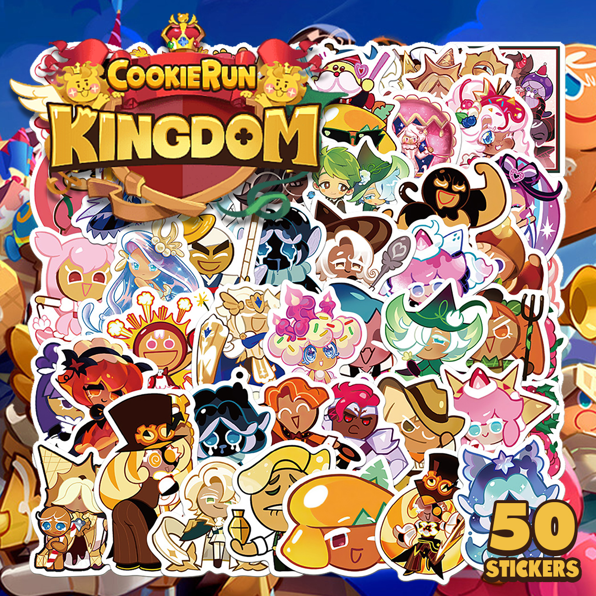 クッキーキングダム ステッカー1