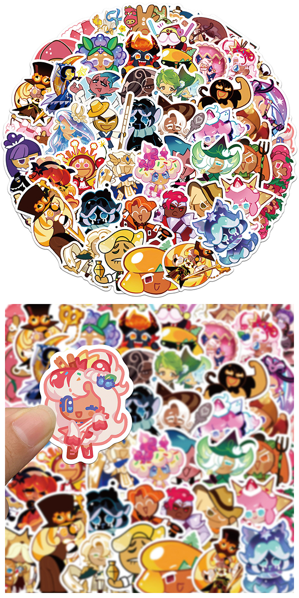 クッキーキングダム ステッカー3