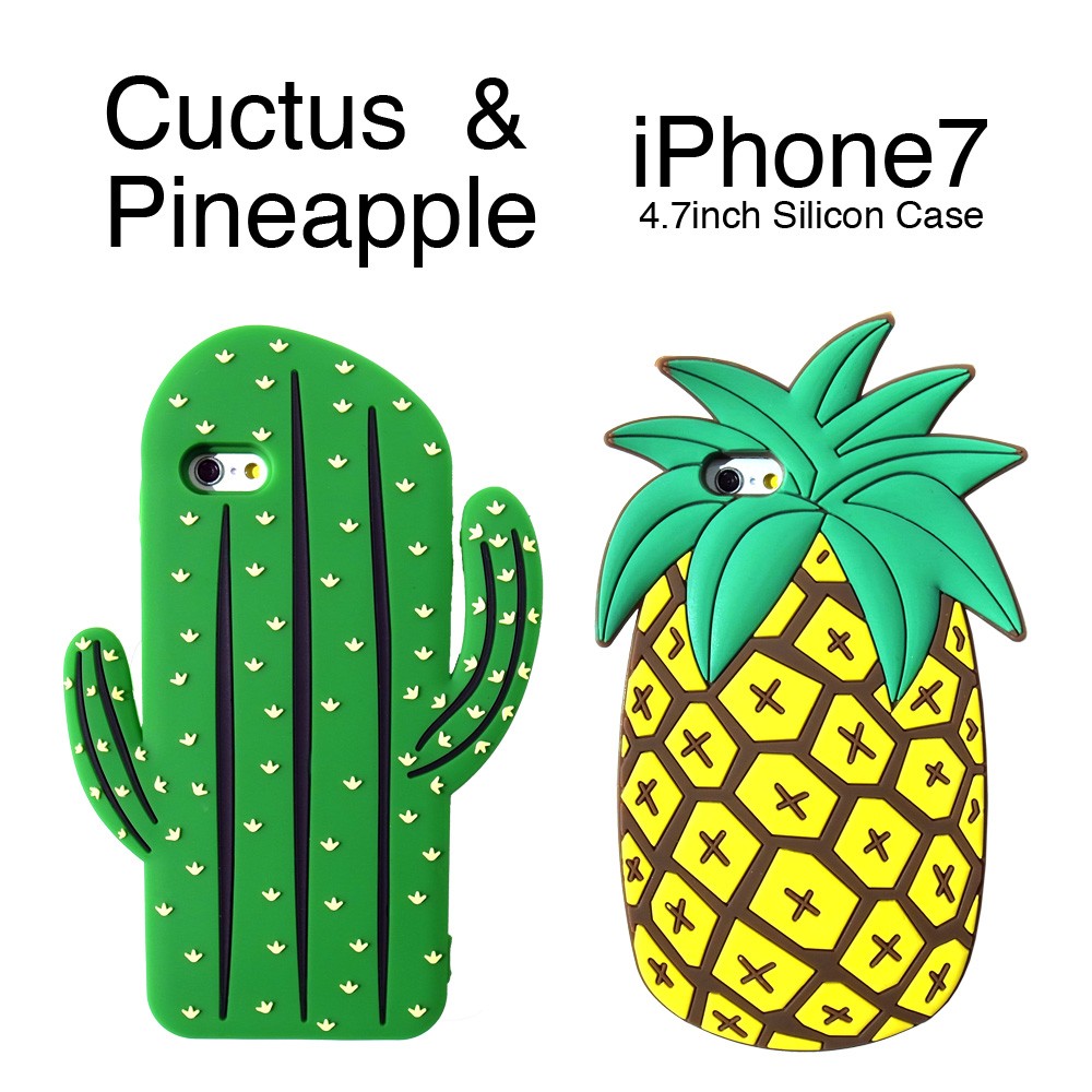 Sale サボテン パイナップル Iphonese2 Iphone8 Iphone7 シリコンケース 液晶フィルム付き アイフォンケース Cuctus I7 01 Lupo 通販 Yahoo ショッピング