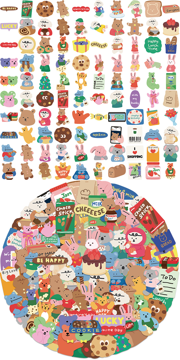 デイリーライク ステッカー6