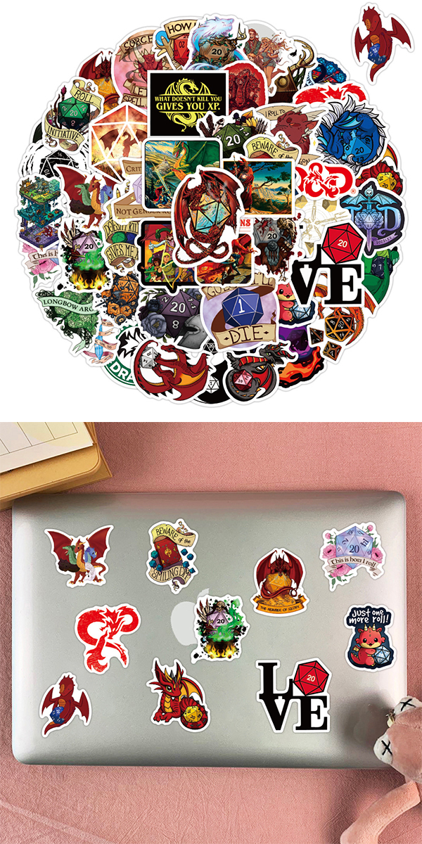  ダンジョンズ&ドラゴンズ ステッカー4