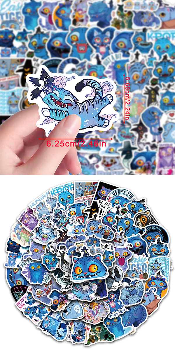 ダーピータイガー ステッカー3