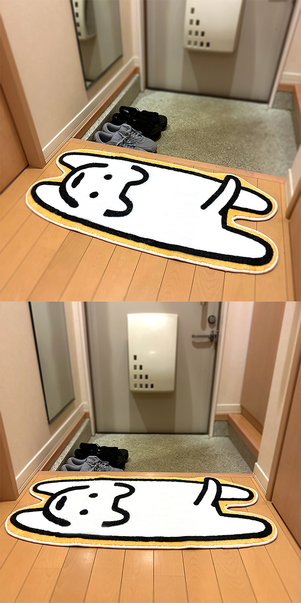 犬_ドアマット2