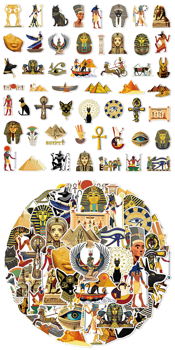  エジプト ステッカー2