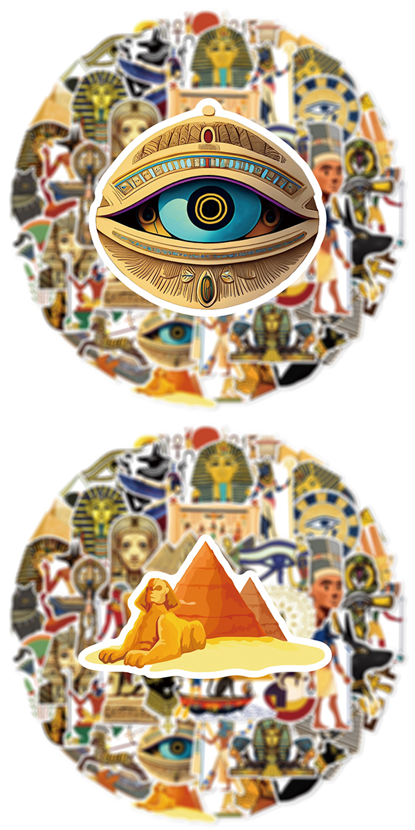  エジプト ステッカー3