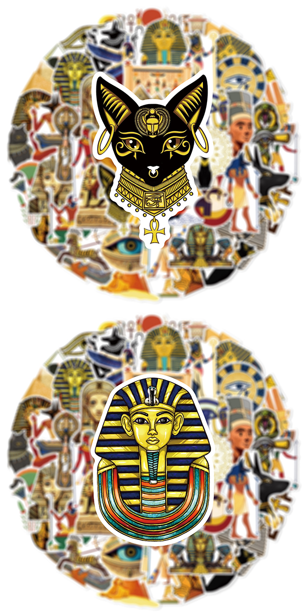  エジプト ステッカー4