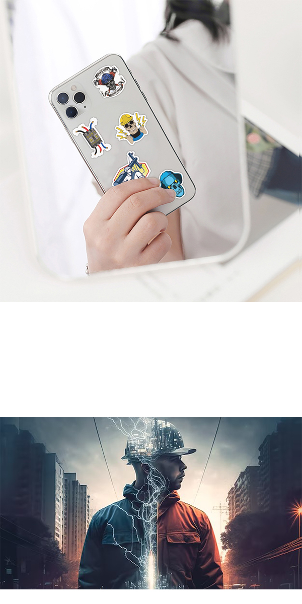電気工事士 ステッカー4