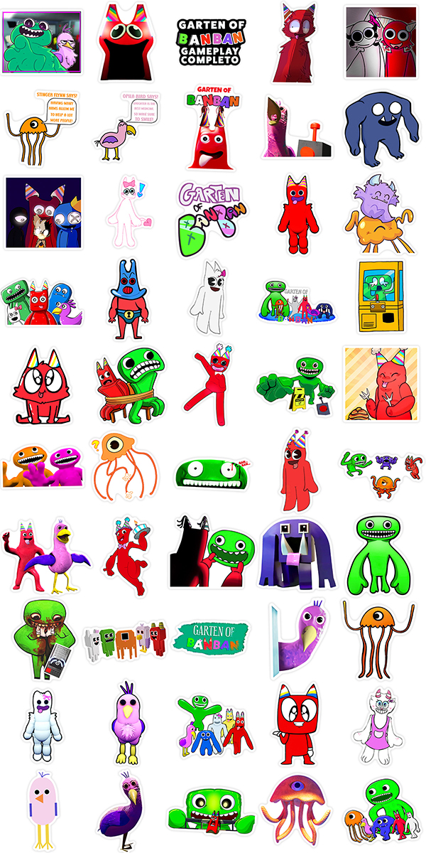 Garten of Banban ステッカー2