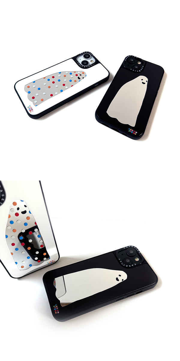 SALE ゴースト ミラー iPhone14 iPhone13 ケース Proにも対応 鏡面