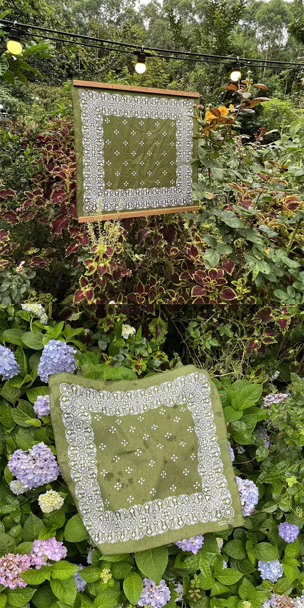 グリーンバンダナ10