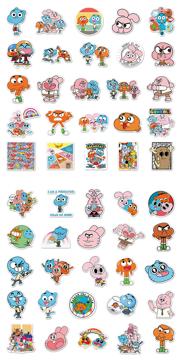 おかしなガムボールステッカー2