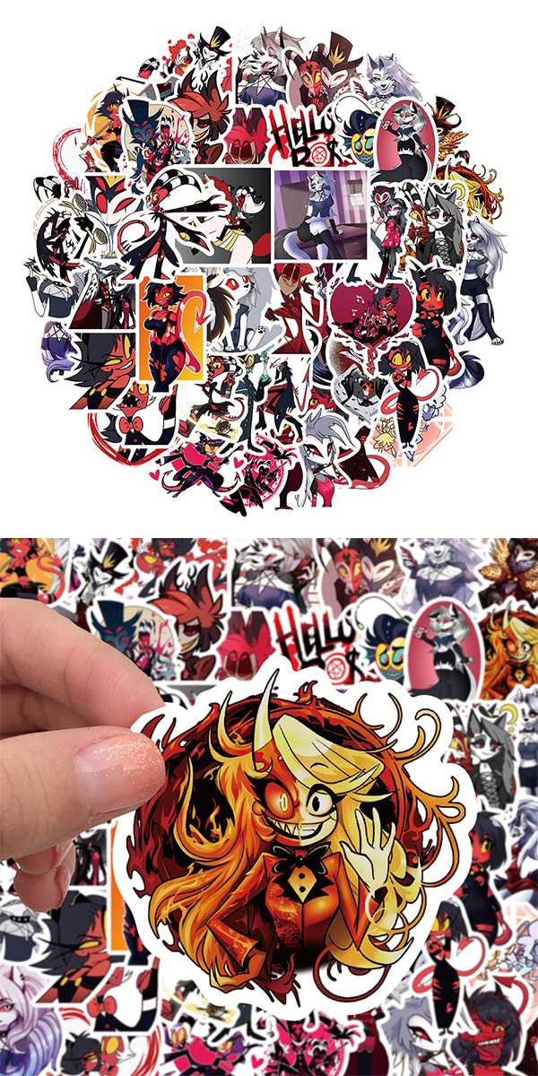 ヘルヴァボス ステッカー14