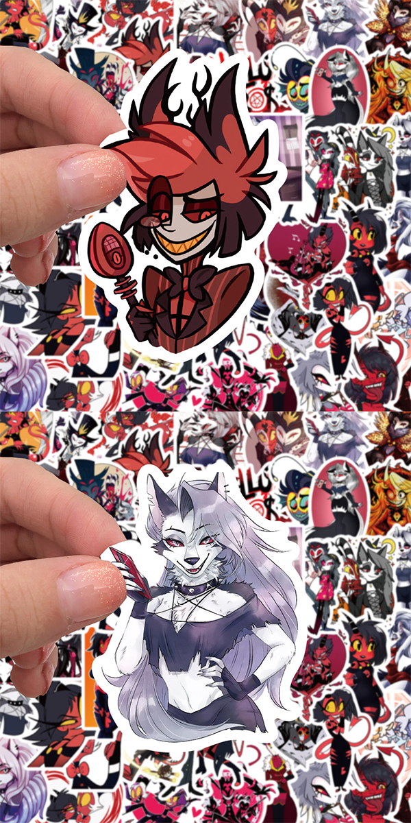 ヘルヴァボス ステッカー15