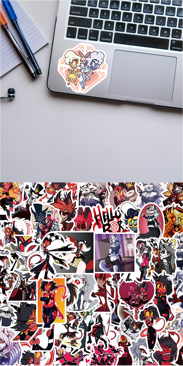 ヘルヴァボス ステッカー16