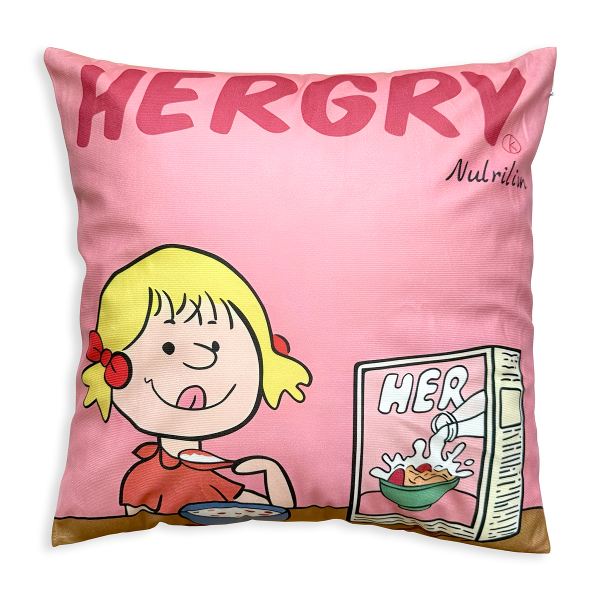 HERGRY ハルグリ クッションカバー 45×45cm 韓国 雑貨 ダイエット 食品
