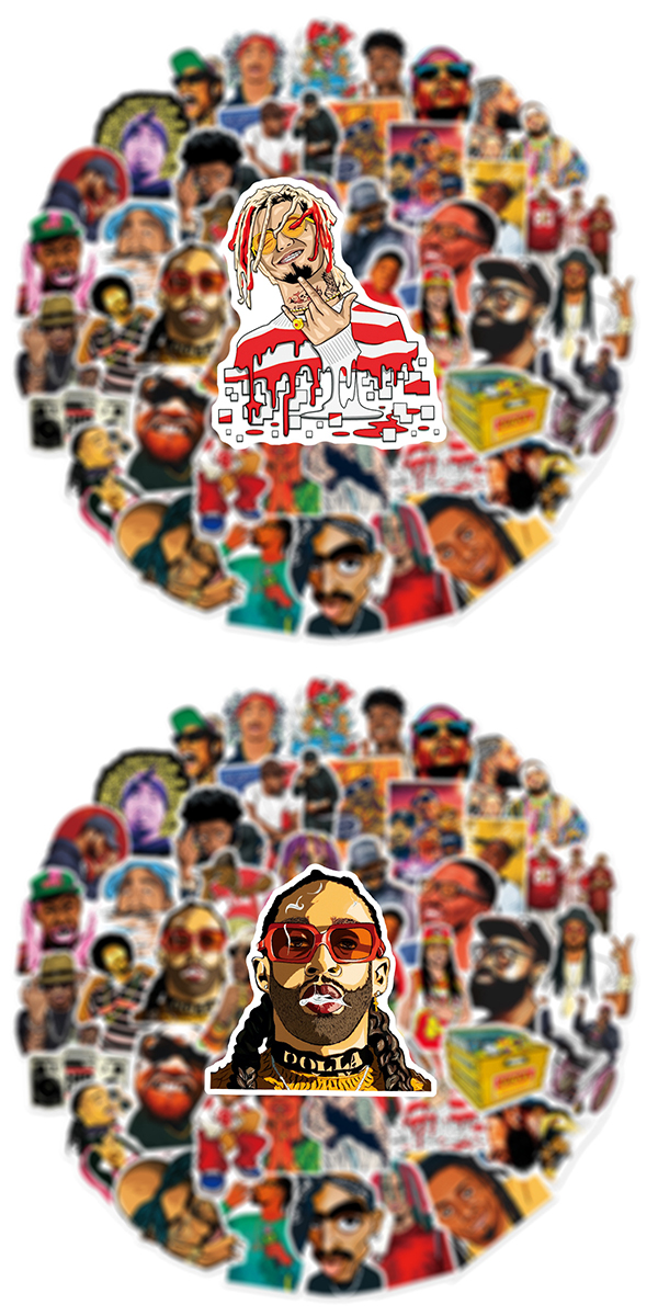  hiphop ステッカー9