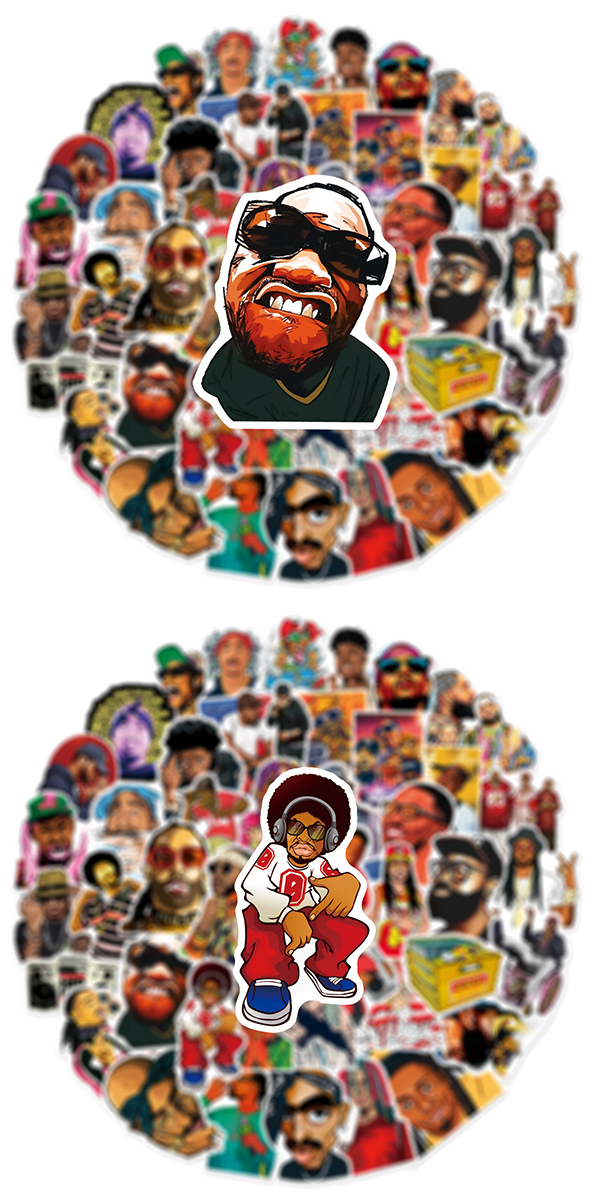  hiphop ステッカー10