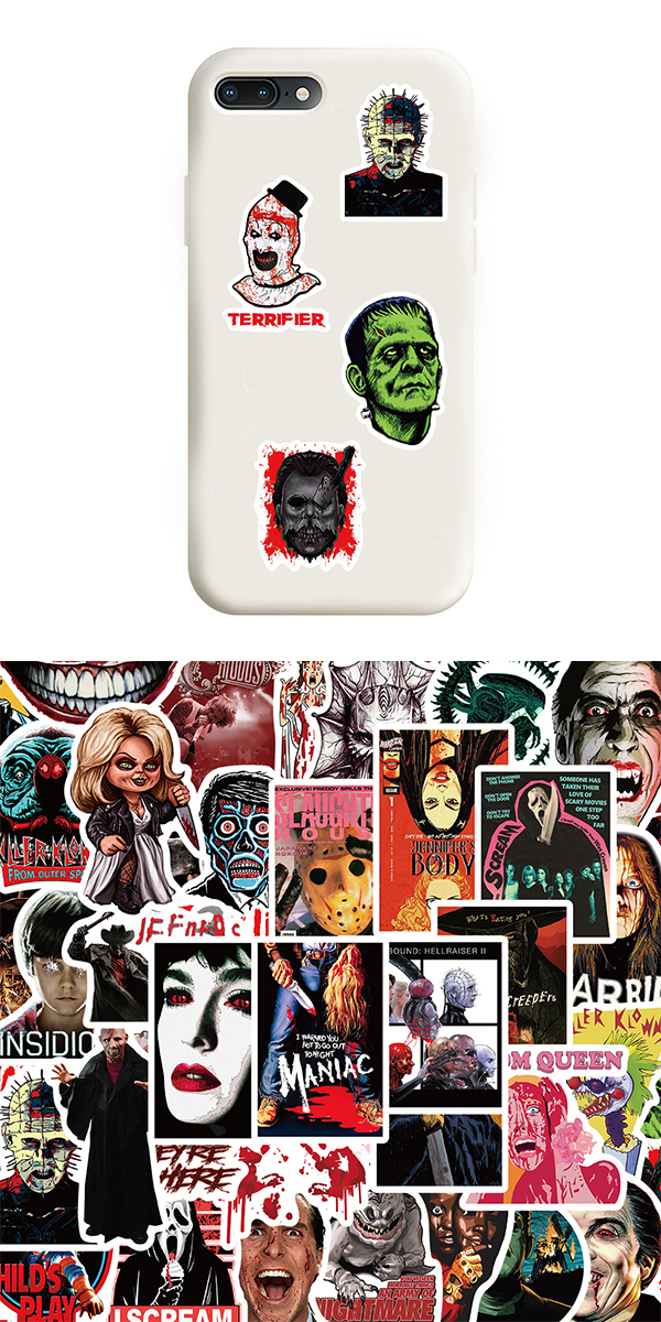  ホラー映画 ステッカー6