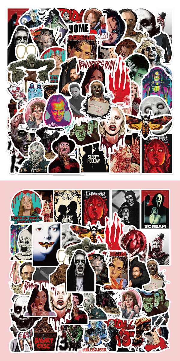  ホラー映画 ステッカー3