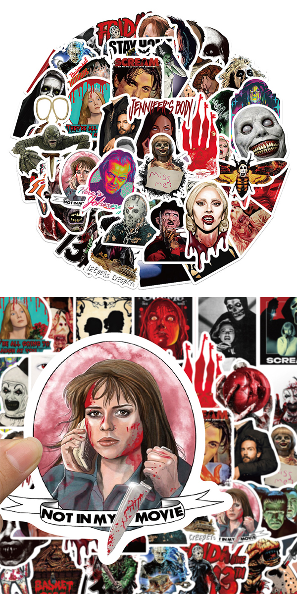 ホラー映画 ステッカー5