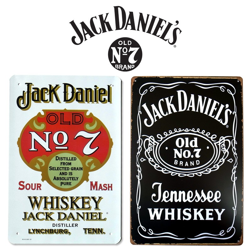 ジャックダニエル Jack Daniel's ブリキ看板 20cm×30cm アメリカン雑貨 サインボード サインプレート バー レストラン  :jack01:LUPO - 通販 - Yahoo!ショッピング