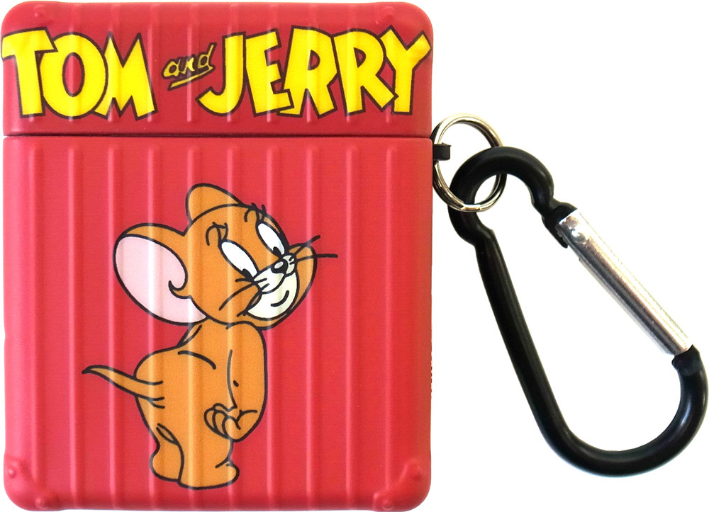 トムとジェリー AirPods AirPodsPro ケース フェイス型 ボックス型