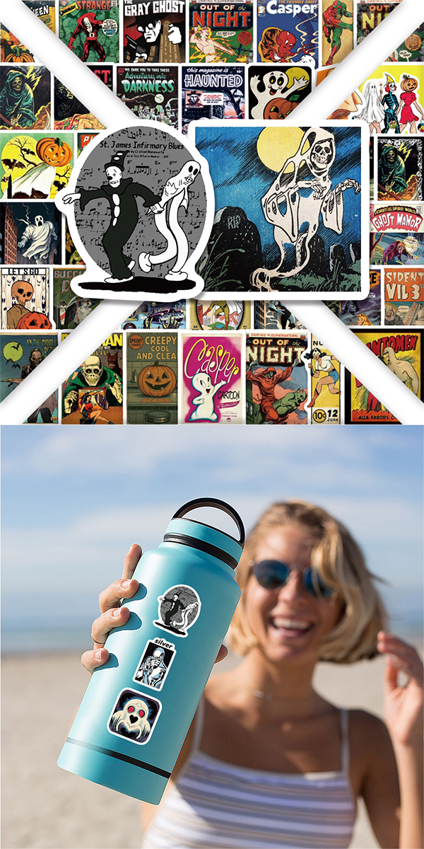  ホラーコミック ステッカー4