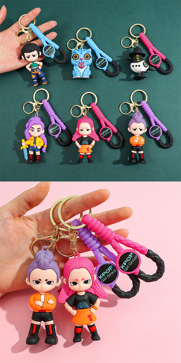 KPOPガールズ! デーモンハンターズ マスコット キーホルダー 全5種