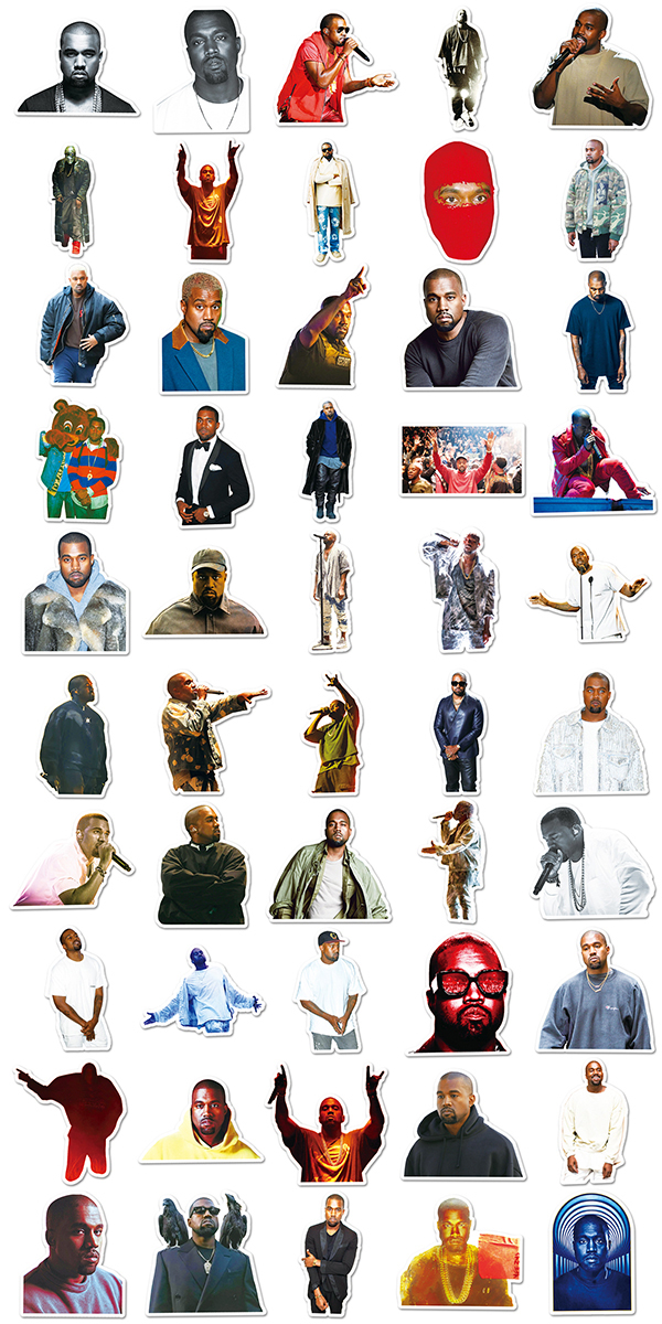 カニエウェスト ステッカー2